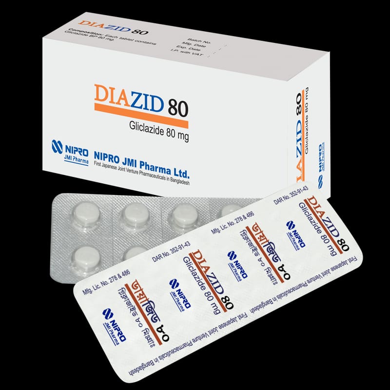Tablet Diazid 80mg (50pcs)